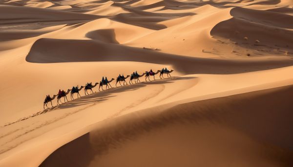 Voyage à dos de chameau : une immersion dans le désert marocain