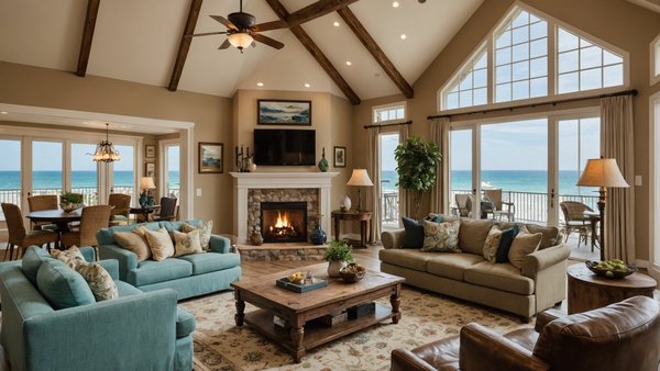 La décoration d'intérieur dans les locations saisonnières